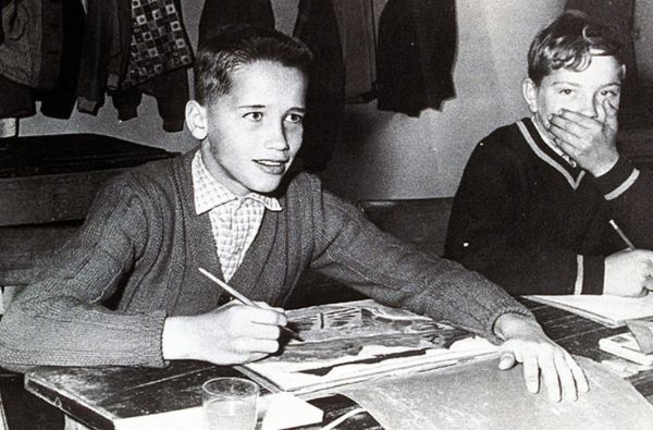 Arnold ako mladý študent